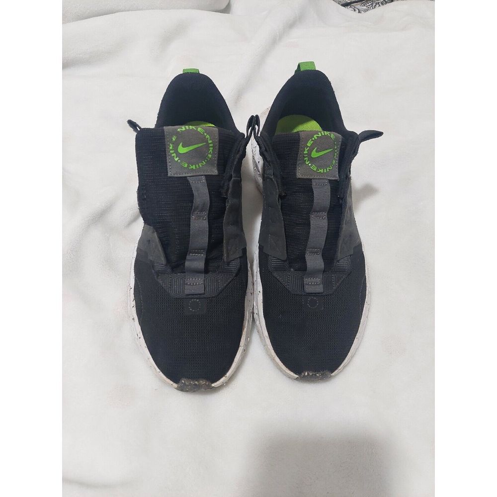 Nike Crater Impact sneakers Black Grey White Green DB2477-001 Men's size‎ 11.5